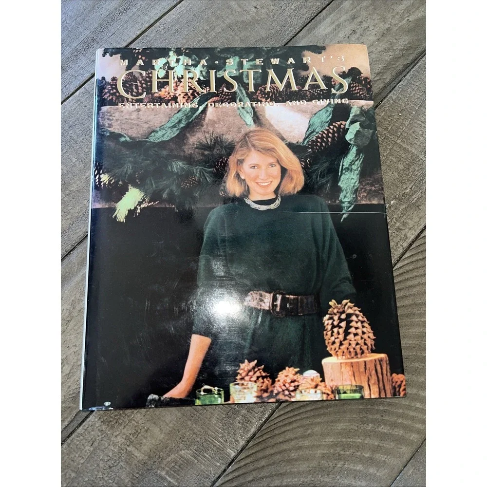 Martha Stewart's Christmas Martha Stewart 1989 Holiday Entertaining Vintage Book